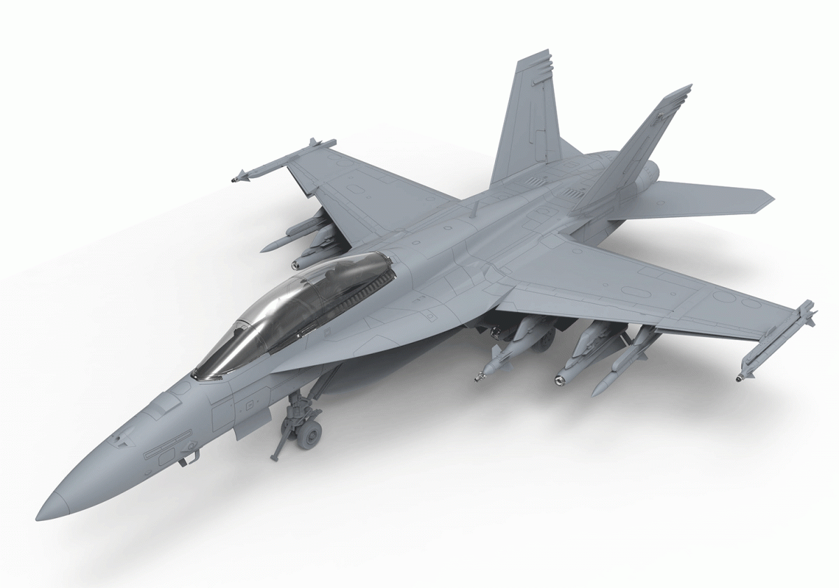 Maquette Meng LS-013 Boeing F/A-18E Super Hornet 1/48 – image 3