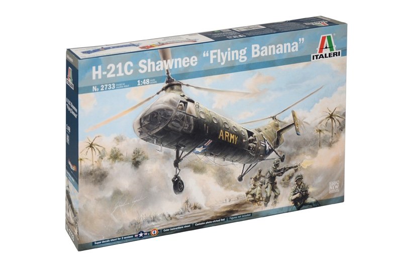 Italeri 2733 H-21C SHAWNEE FLYING BANANA 1/48 – immagine 2