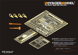 Maquette Voyager PE35547 BMP-1 VCI russe moderne (modèle de base) pour TRUMPETER 05555 1/35