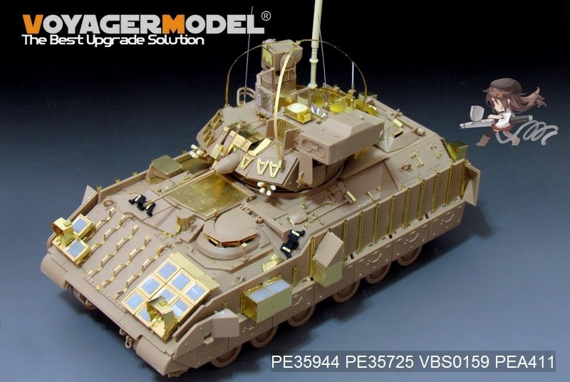 Maquette Voyager PE35944 M3A3 BRADLEY CFV de l&amp;#39;armée américaine moderne (modèle de base pour KINETIC K61014/ OROCHI IM001 IM002) à l&amp;#39;échelle 1/35  – image 5