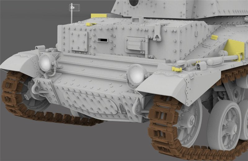 Gecko Models 35GM0005 KREUZER PZ.PKFW.MK.II,742(e),(A10) AVEC INTÉRIEUR (1/35) – immagine 5