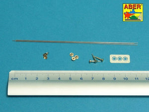 Ensemble d&amp;#39;antennes Aber R-43 R-113 pour chars russes tels que : T-54 ; T-55 et autres AVF (1/35) – image 2
