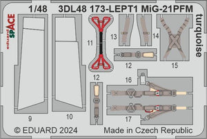 Eduard 3DL48173 MiG-21PFM turquoise SPACE EDUARD 1/48 – image 3