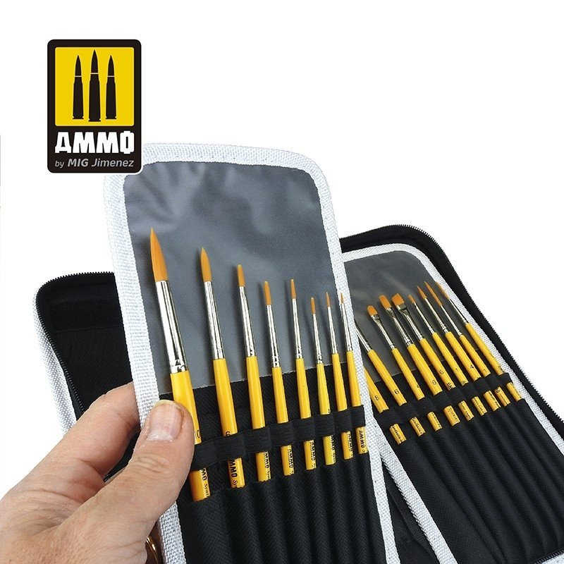 AMMO de Mig Jimenez 8580 Brush Arsenal - Rangement et protection des brosses – immagine 2