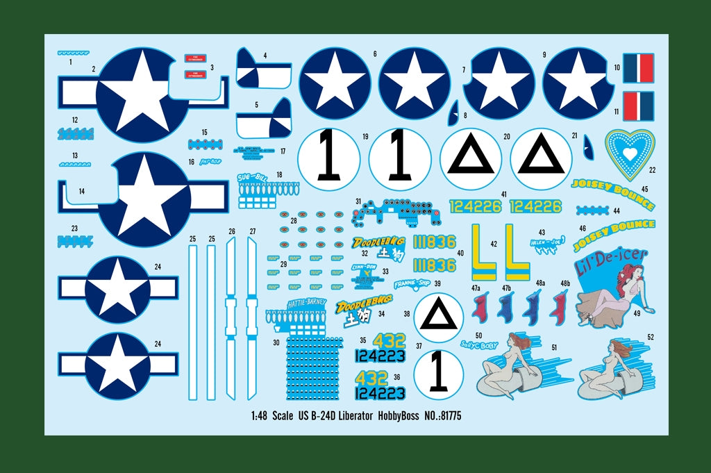 Hobby Boss 81775 US B-24D Liberator 1/48 – immagine 5