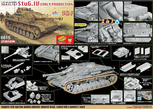Dragon 6615 Sd.Kfz. 167 StuG. IV Early Production with Zimmerit 1/35 – zdjęcie 2