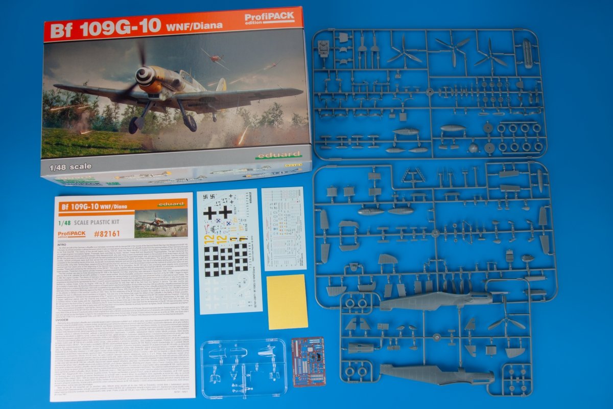 Eduard 82161 Messerschmitt Bf 109G-10 WNF / Diane 1/48 – immagine 2