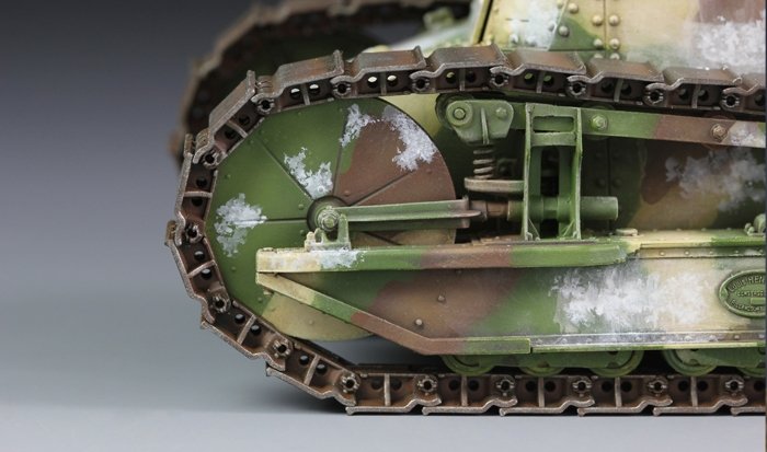 Maquette Meng Models TS-008 Char léger français FT-17 (tourelle moulée) (1/35) – image 5