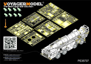 Maquette Voyager PE35737 Scud-B russe moderne de base (pour TRUMPETER 01019) 1/35