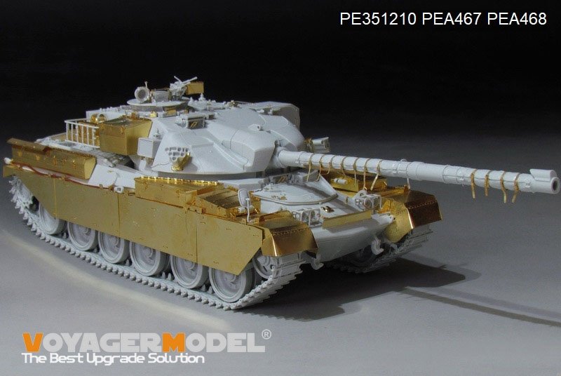 Voyager Model PEA467 British Chieftain MBT Fenders w/Track Cover (For MENG TS-051) 1/35 – zdjęcie 3