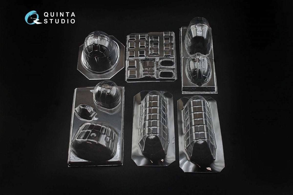 Verrière transparente thermoformée Quinta Studio QC72005 Pe-8 (pour kit Zvezda 7264) 1/72 – image 7
