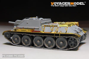 Voyager modèle PE35886 seconde guerre mondiale russie SU-122 Basic pour MINIART 1/35  – image 7