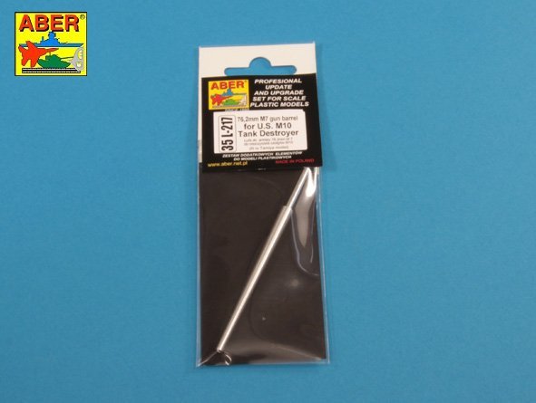 Canon Aber 35L-217 US 76,2 mm M7 pour chasseur de chars M10 (1/35) – image 4