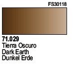 Vallejo 71029 Terre Sombre