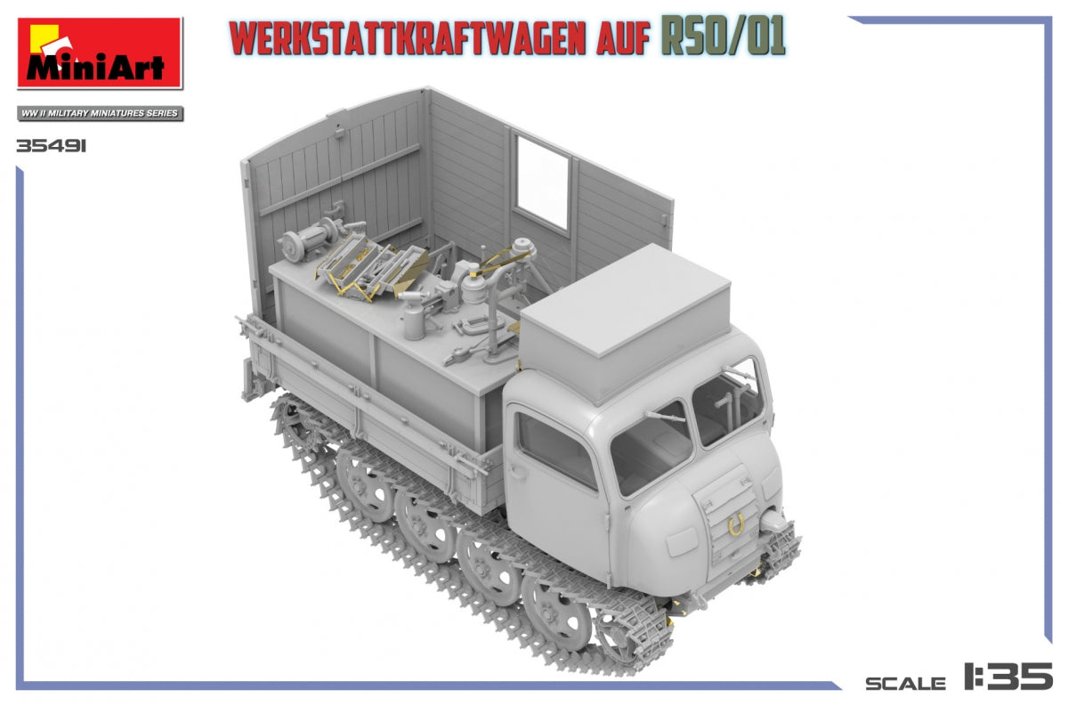 MiniArt 35491 Werkstattkraftwagen Auf RSO/01 1/35