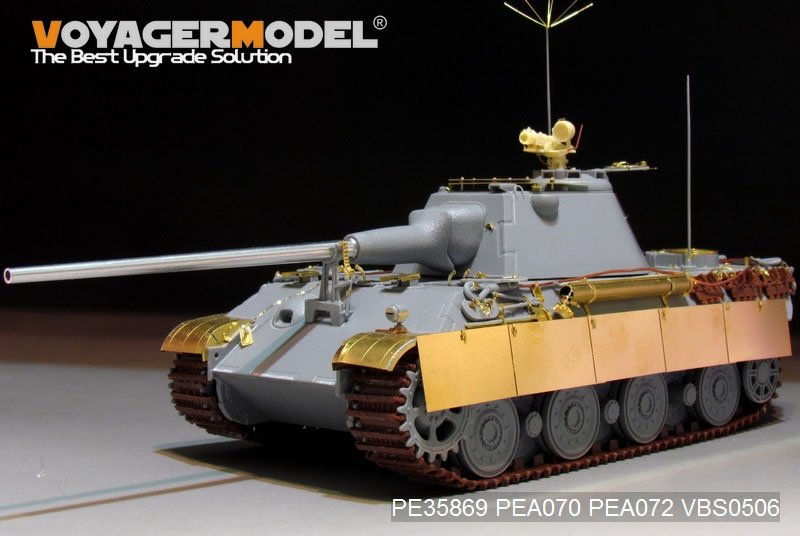 Maquette Voyager PE35869, char Panther II allemand de la Seconde Guerre mondiale (modèle de base) pour AMUSING HOBBY, échelle 1/35 – image 11
