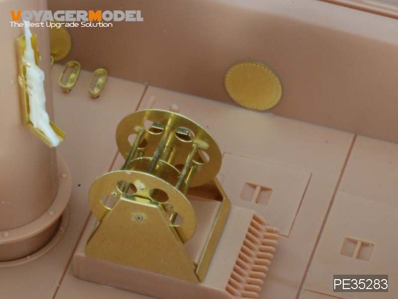 Tracteur amphibie allemand Land-Wasser-Schlepper de la Seconde Guerre mondiale, modèle Voyager PE35283, production intermédiaire, pour BRONCO 35015, échelle 1/35 – immagine 2