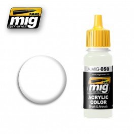 MUNITIONS de Mig Jimenez 0050 BLANC MAT