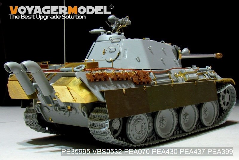 Maquette Voyager PE35995 Panther G allemand de la Seconde Guerre mondiale, version ultérieure. Modèle de base pour TAKOM 2121 au 1/35 – immagine 12