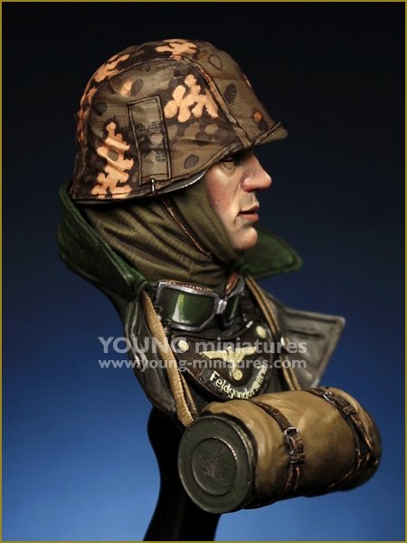 Young Miniatures YM1889 Feldgendarmerie allemande de la Seconde Guerre mondiale 1/10 – image 3