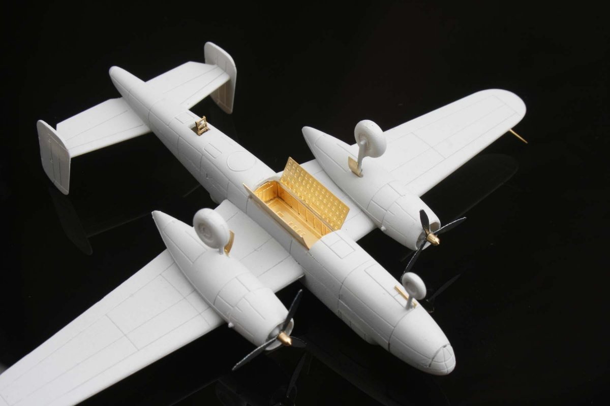 MK1 Design MS-20012 Coffret d&amp;#39;avions de pont américains de la Seconde Guerre mondiale I 1/200 – immagine 3