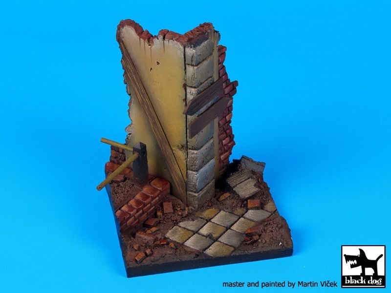 Black Dog D35057 Maison d&amp;#39;angle n°2 socle 1/35  – Bild 5