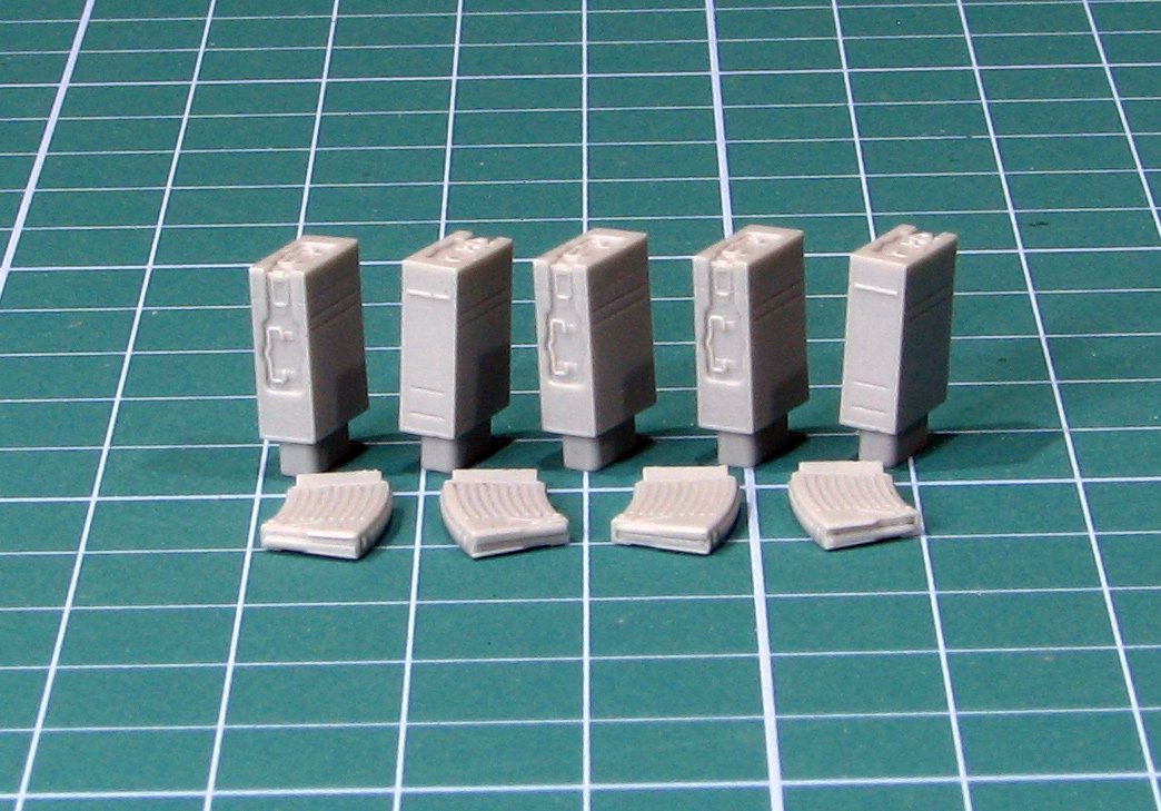 EUREKA XXL E-043 Boîtes et chargeurs de munitions FlaK38 de 2 cm, échelle 1/35 – immagine 6