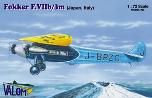 Valom 72071 Fokker F.VIIb/3m (Japon, Italie) 1/72