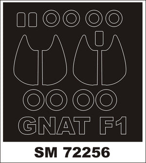 Montex SM72256 GNAT F.1 SPÉCIAL HOBBY