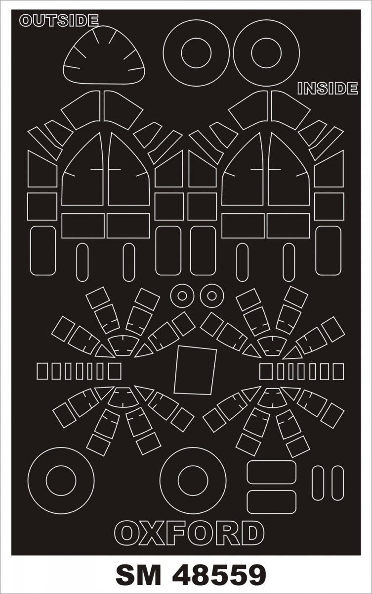 Montex SM48559 OXFORD pour SPECIAL HOBBY 1/48