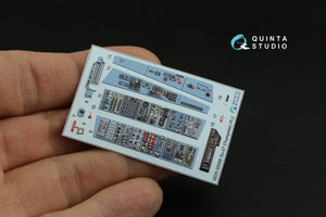Intérieur imprimé en 3D et coloré sur papier décalcomanie Quinta Studio QDS-32088 Su-27 (Trumpeter) (petite version) 1/32 – immagine 5
