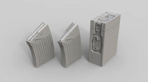 EUREKA XXL E-043 Boîtes et chargeurs de munitions FlaK38 de 2 cm, échelle 1/35 – immagine 2