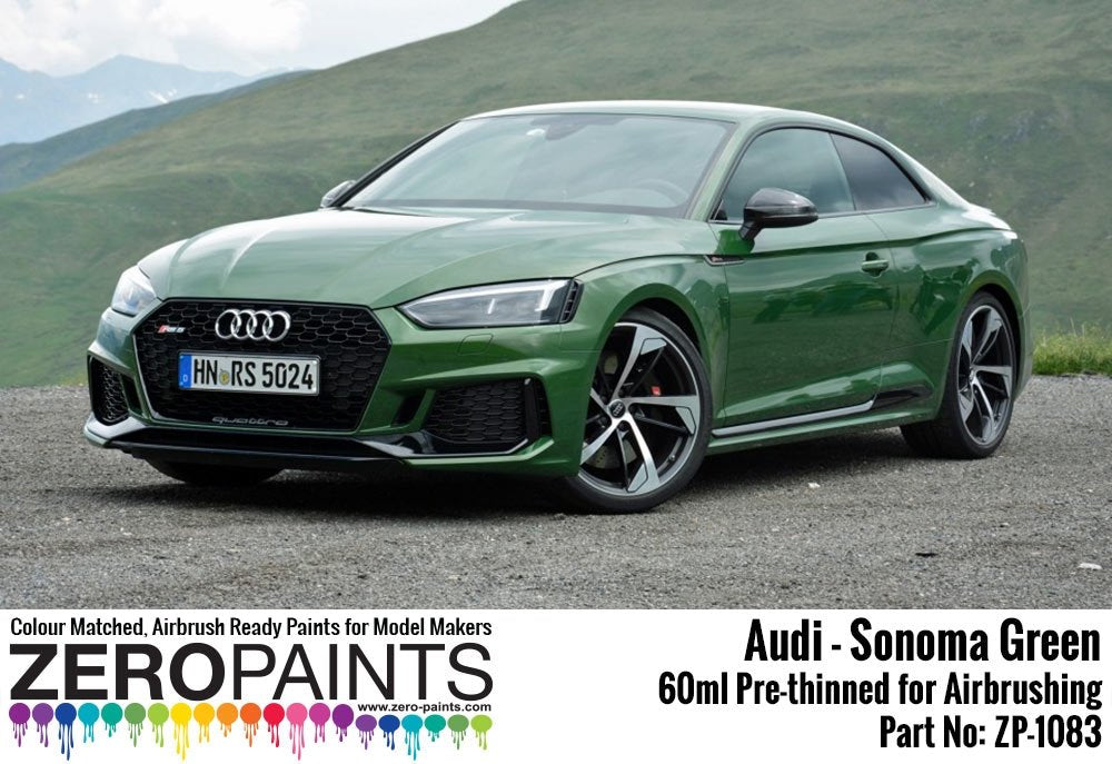 Peinture Zero Paints ZP-1083 Audi RS - Vert Sonoma 60 ml