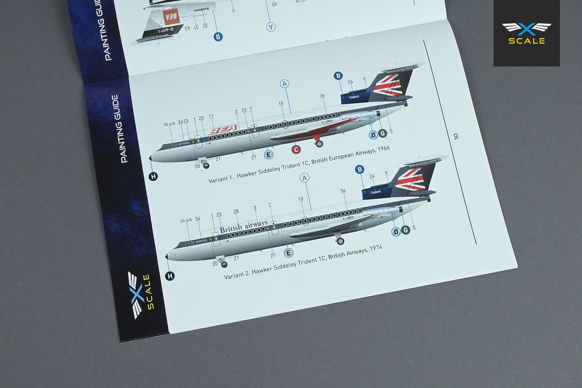 Maquette X-Scale 144003 HS-121 Trident 1C 1/144 – image 3