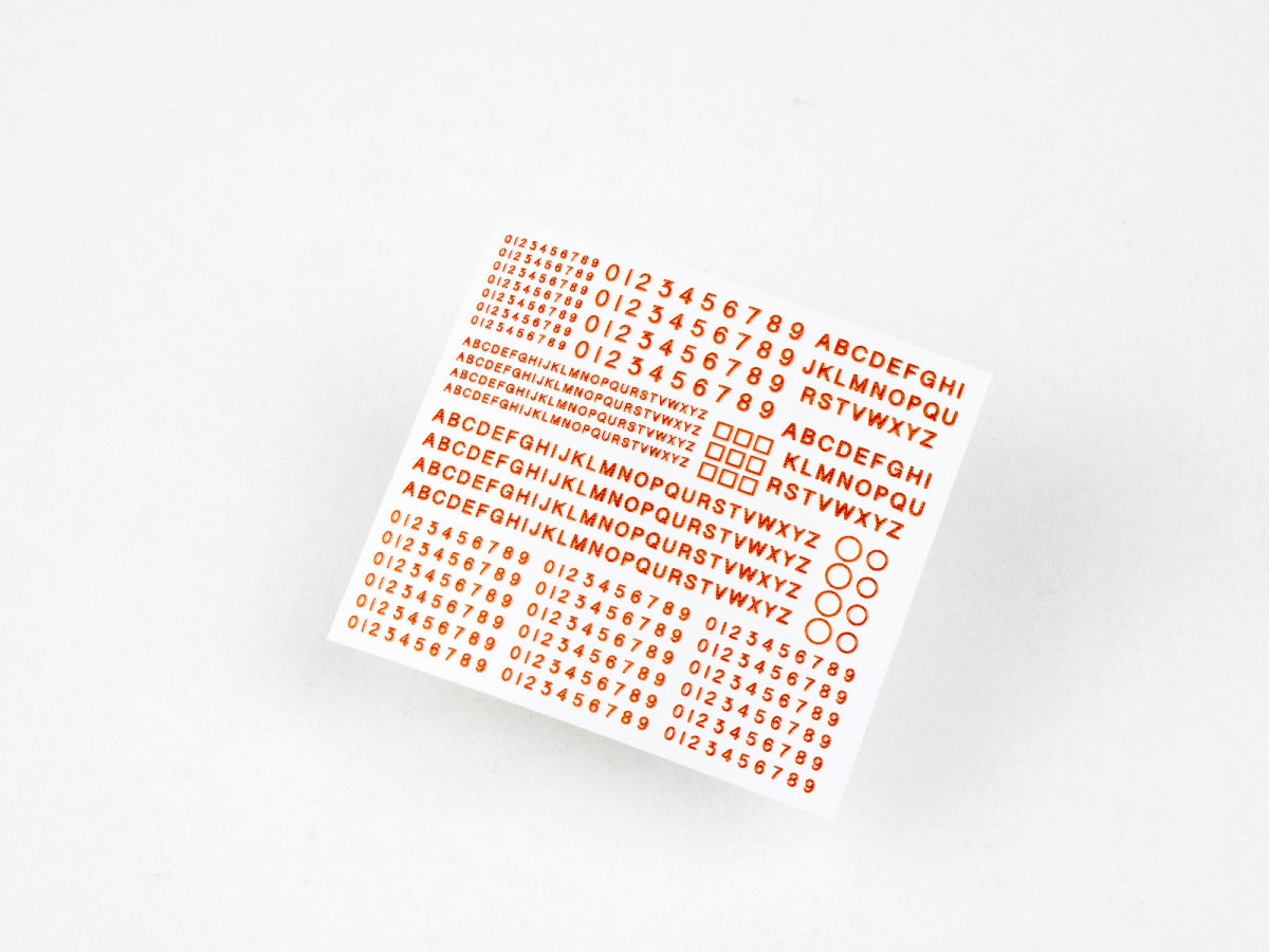 Red Fox Studio QS-35016 Numbers and Letters for British AFV&amp;#39;s vol.01 1/35 – zdjęcie 3