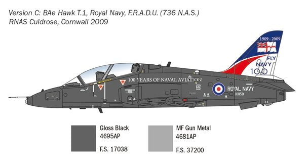 Italeri 2813 Hawk T Mk. I 1/48 – imagen 6