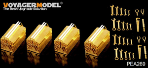 Maquette Voyager PEA269 Boîtes à outils allemandes de la Seconde Guerre mondiale (4 pièces) (GP) 1/35 – immagine 2