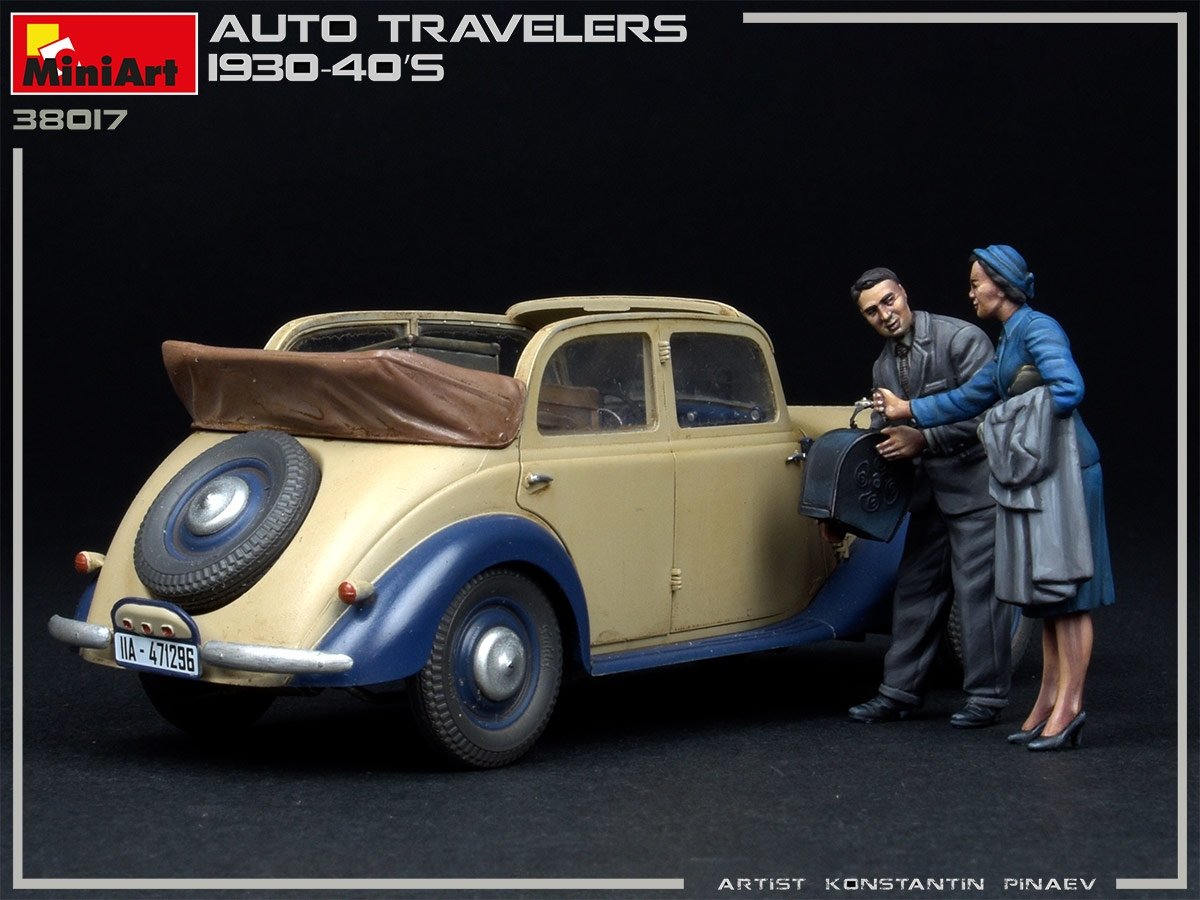 MiniArt 38017 VOYAGEURS AUTOMATIQUES 1930-40S 1/35 – immagine 9