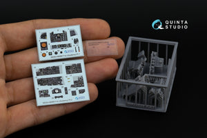 Quinta Studio QDS+48489 F-4J Phantom II Intérieur imprimé en 3D et coloré sur papier décalcomanie (Academy) (Petite version) (avec pièces en résine imprimées en 3D) 1/48 – image 2
