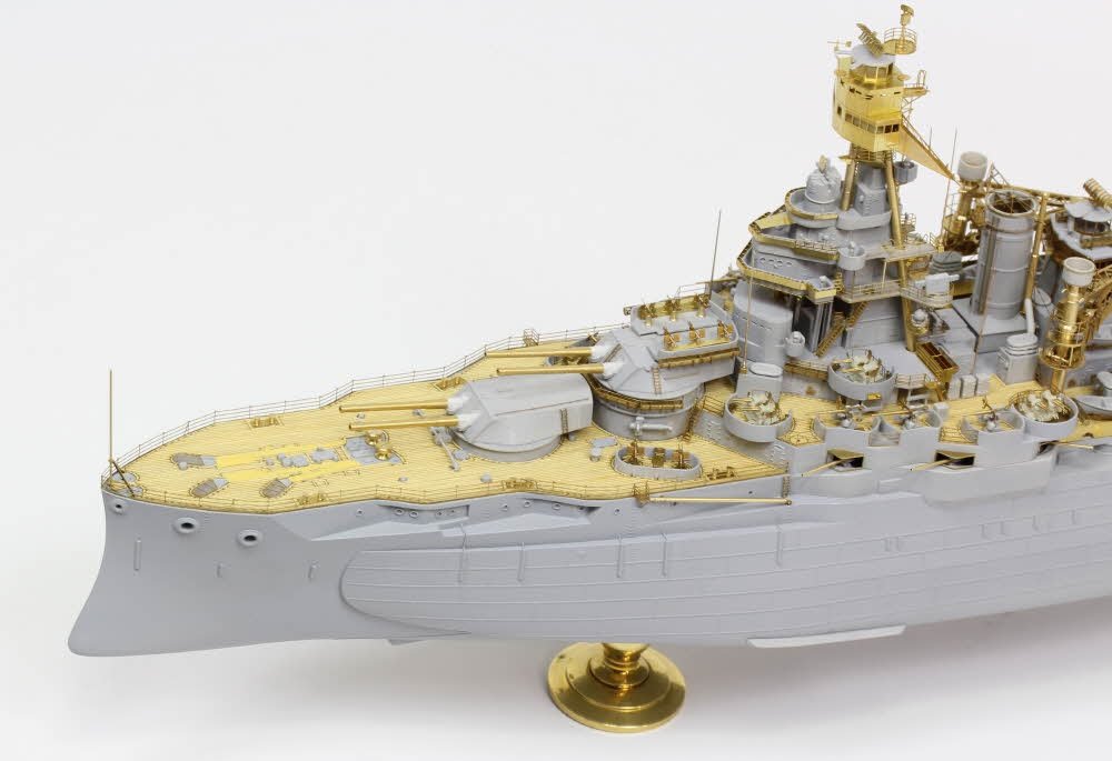 Pontos 35024FB USS BB-35 Texas 1945 Ensemble de détails (20B Deck Blue Decl) (1/350) – image 5