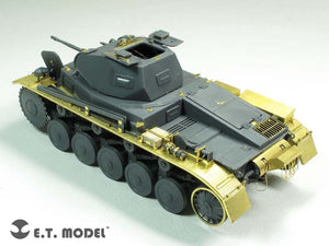 ET modèle E35-186 WWII allemand Pz.Kpfw.II Ausf.A/B/C Fenders (pour TAMIYA 35292) (1/35) – immagine 4