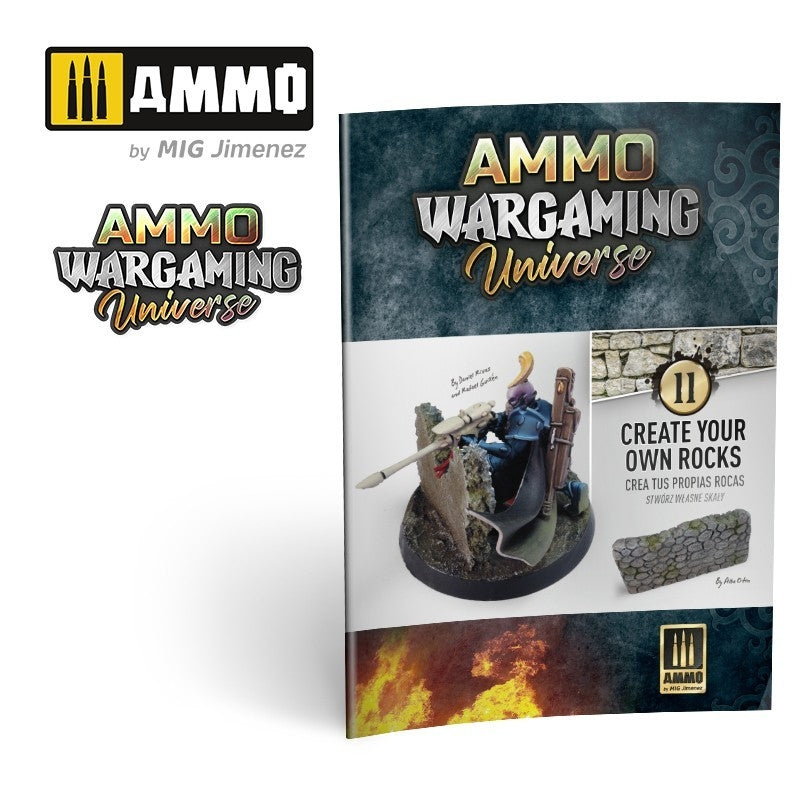 Munitions de Mig Jimenez 7930 AMMO WARGAMING UNIVERSE 11 – Créez vos propres rochers