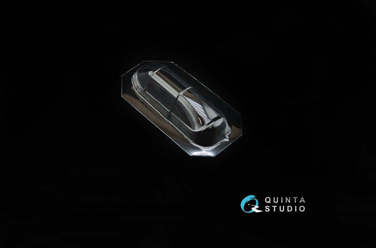 Quinta Studio QC48001-S Verrière transparente thermoformée Yak-3 1 pièce (pour kit Zvezda 4814) 1/48 – Bild 3