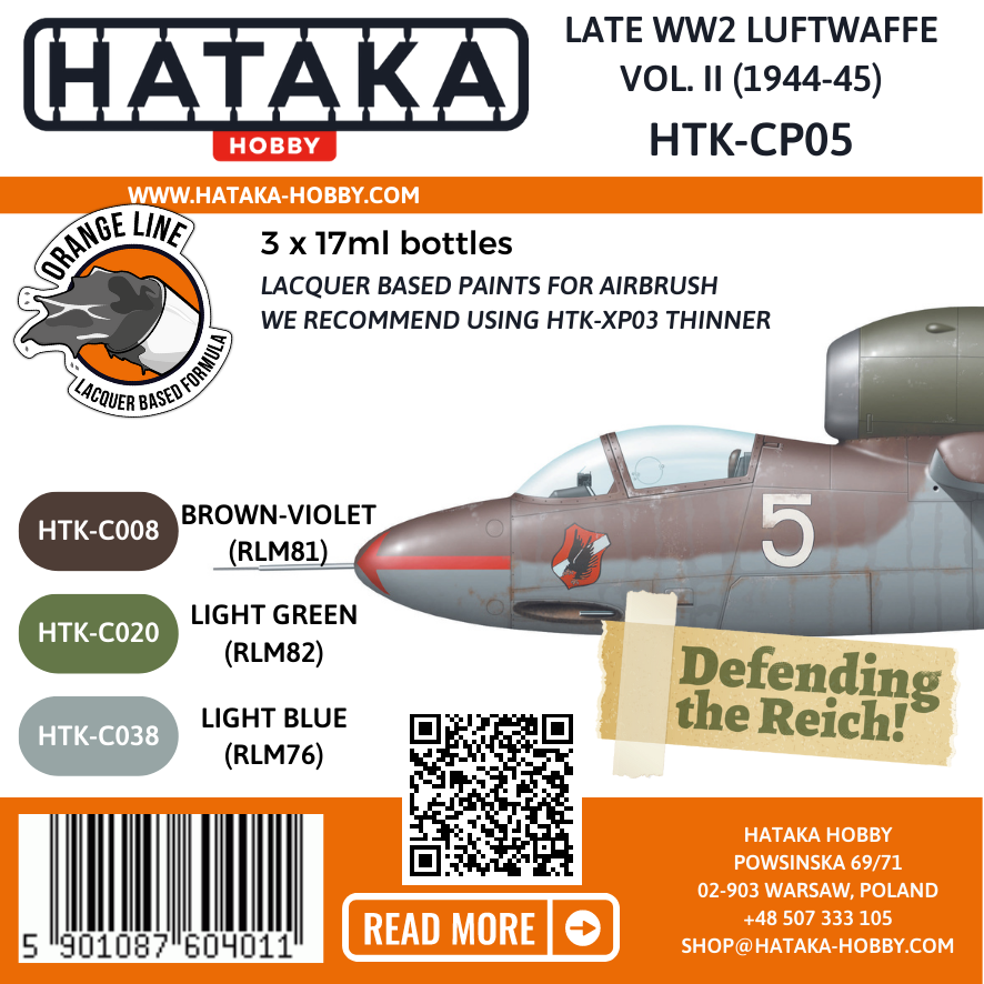 Hataka Hobby HTK-CP05 Fin WW2 Luftwaffe vol. II (1944-45) – image 2