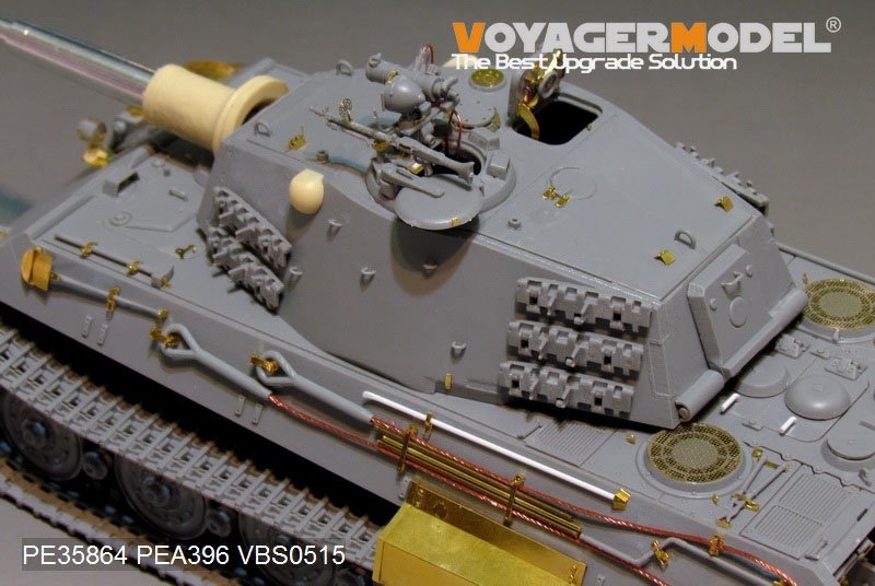 Maquette Voyager PE35864 KINGTIGER allemand de la Seconde Guerre mondiale, version finale, pour MIG AMO, échelle 1/35 – image 7