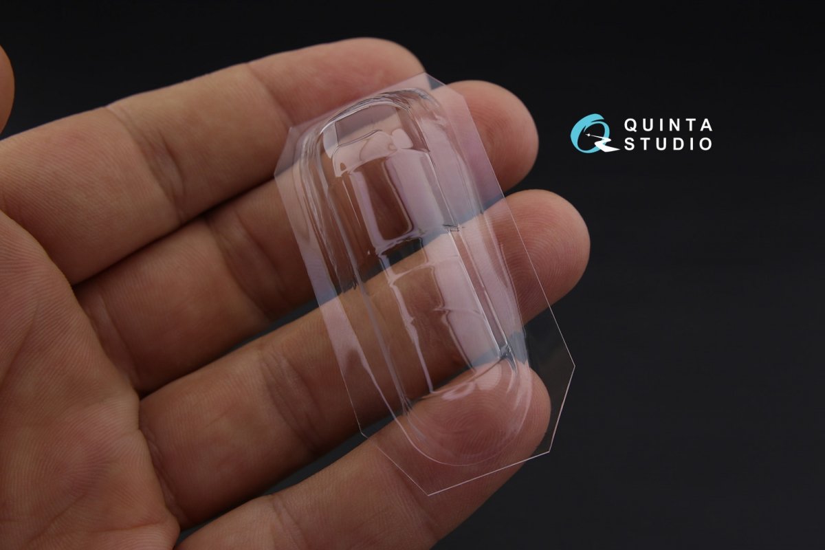Verrière transparente thermoformée Quinta Studio QC48080 Yak-4 (pour kit Mars Models) 1/48 – immagine 2
