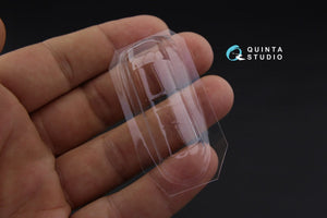 Verrière transparente thermoformée Quinta Studio QC48080 Yak-4 (pour kit Mars Models) 1/48 – immagine 2