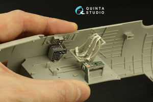 Intérieur imprimé en 3D et coloré sur papier décalcomanie Quinta Studio QD32164 TBF-1C Avenger (Trumpeter) 1/32 – immagine 13