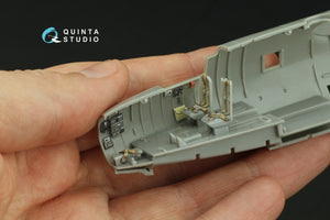 Intérieur imprimé en 3D et coloré sur papier décalcomanie Quinta Studio QD72176 B-26B Marauder (Hasegawa/Eduard/Hobby2000) 1/72 – Bild 9