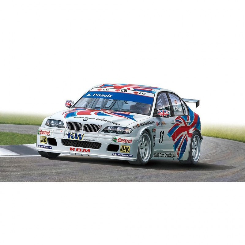 NuNu PN24033 BMW 320i E46 2004 Vainqueur du circuit de Donington Park ETCC 1/24